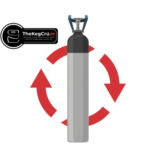 Refill Gas - CO2 - 10L Gas Cylinder - TheKegCru.ie