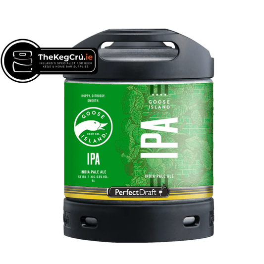 Goose Island IPA PerfectDraft Keg – IPA – 5% ABV - 6L PerfectDraft Keg - TheKegCru.ie
