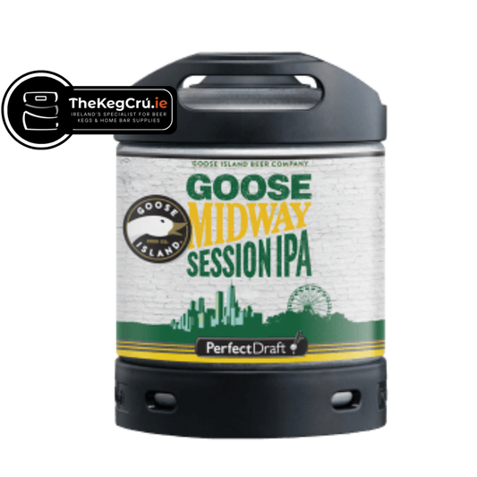 Goose Island Midway PerfectDraft Keg - Session IPA - 4.1% ABV - 6L PerfectDraft Keg - TheKegCru.ie