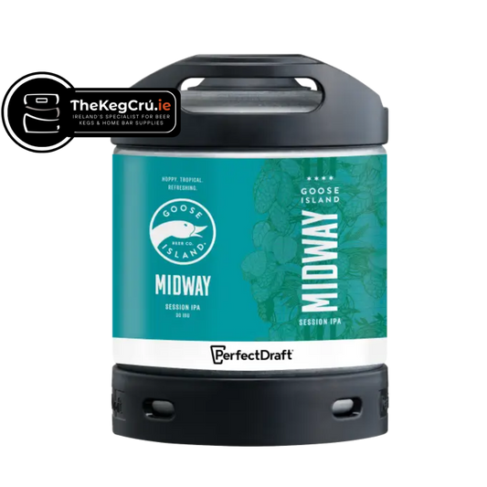 PerfectDraft - Goose Island Midway - Session IPA - 4.1% ABV - 6L PerfectDraft Keg - TheKegCru.ie