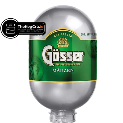 Gosser Marzen Blade Keg – Lager – 5.2% ABV - 8L Blade Keg - TheKegCru.ie
