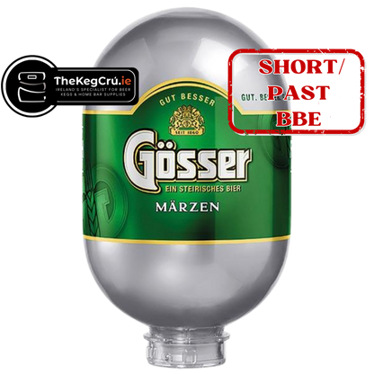 Gosser Marzen - Blade – Lager – 5.2% ABV - 8L Blade Keg - TheKegCru.ie