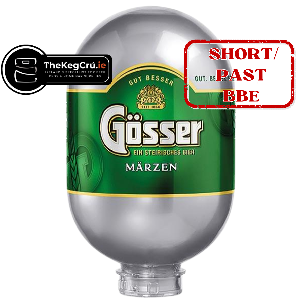 Gosser Marzen - Blade – Lager – 5.2% ABV - 8L Blade Keg - TheKegCru.ie