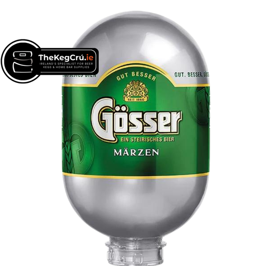 Gosser Marzen Blade Keg – Lager – 5.2% ABV - 8L Blade Keg - TheKegCru.ie