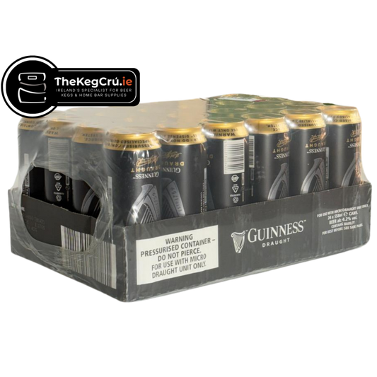 Guinness Micro Draught – Stout - 4.2% ABV – Slab (24 Cans) - TheKegCru.ie
