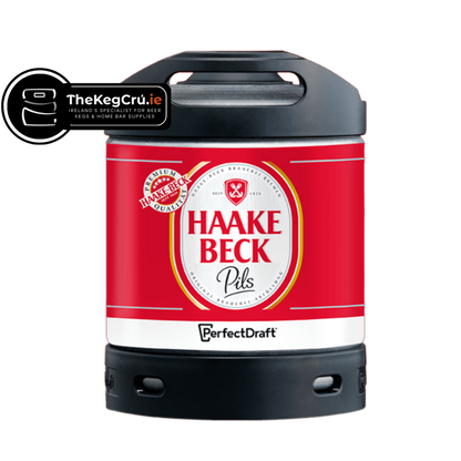 PerfectDraft - Haake Beck Pils – Lager – 4.9% ABV - 6L PerfectDraft Keg - TheKegCru.ie