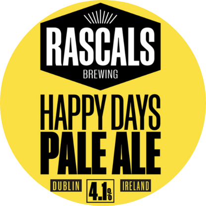 Rascals - Happy Days - Pale Ale - 4.1% ABV - 50L Stainless Steel Keg - HappyDays