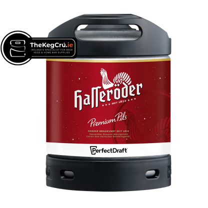 Hasseroder PerfectDraft Keg - Lager - 4.9 % ABV - 6L PerfectDraft Keg - TheKegCru.ie