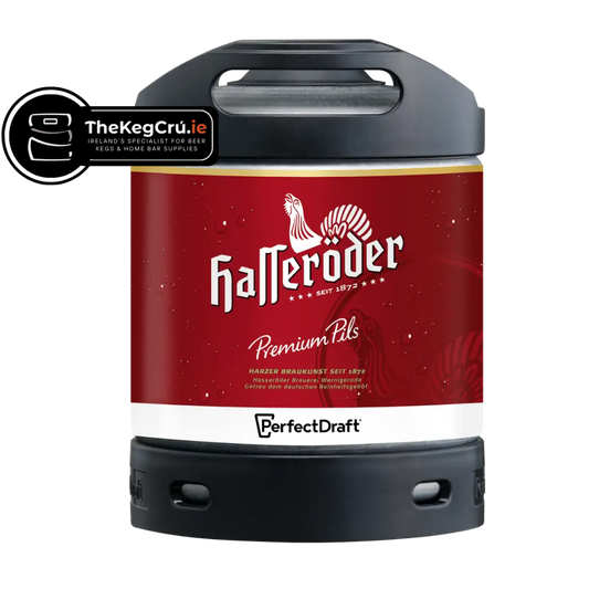 Hasseroder PerfectDraft Keg - Lager - 4.9 % ABV - 6L PerfectDraft Keg - TheKegCru.ie