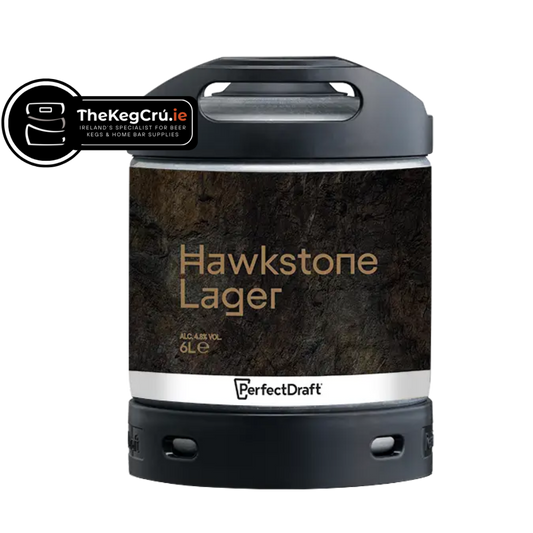 Hawkstone Lager PerfectDraft Keg - Lager - 4.8% ABV - 6L PerfectDraft Keg - TheKegCru.ie
