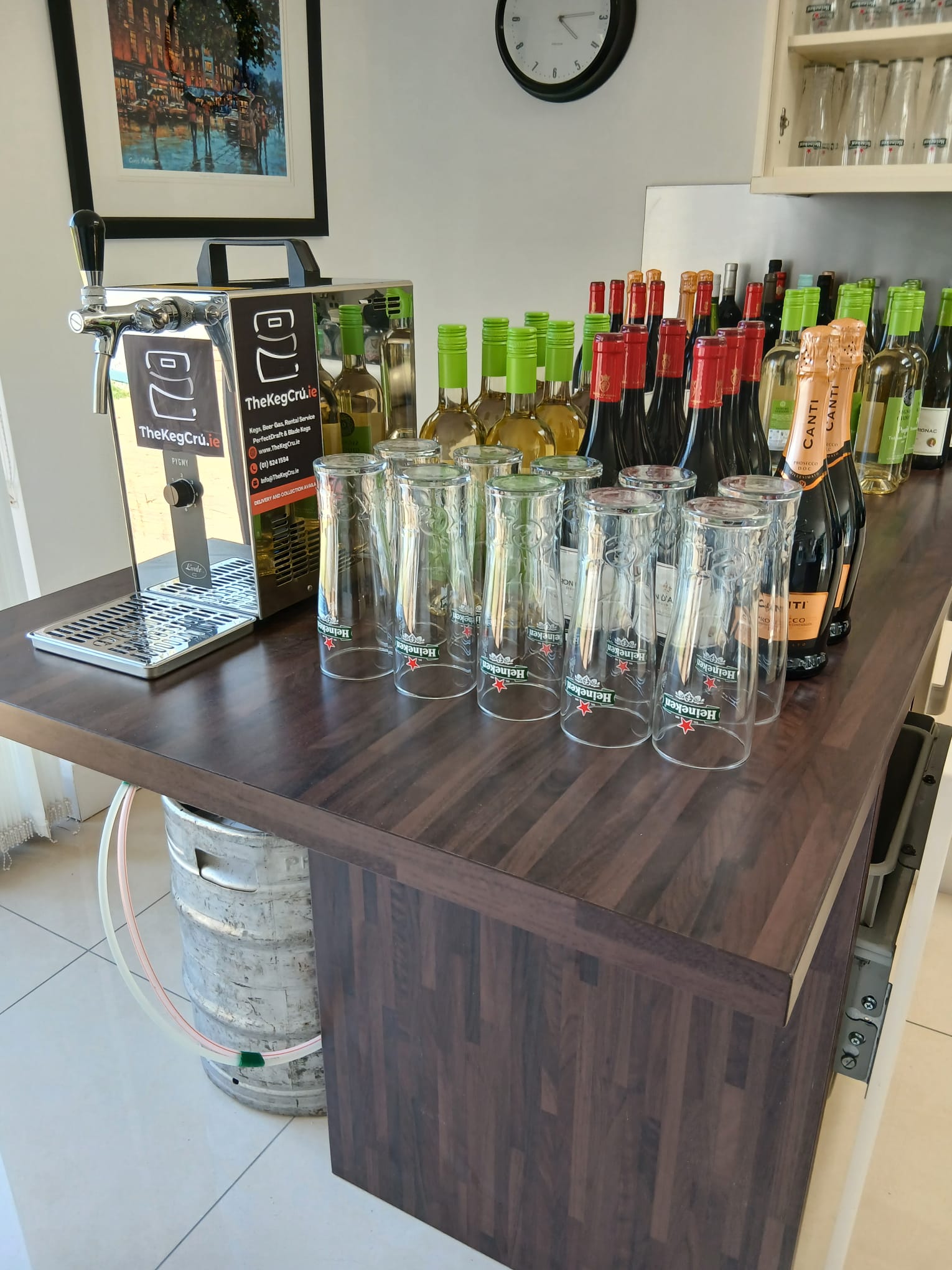 Rental – Two Tap Beer Tap With Gas – For Lager, Ale, Cider & Nitro Beers - TheKegCru.ie