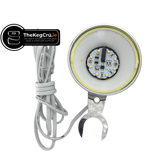 Illuminated Medallion - Short - Fish Eye Badge Holder - TheKegCru.ie