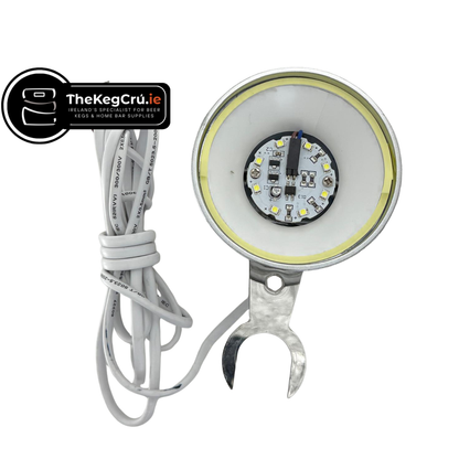 Illuminated Medallion - Short - Fish Eye Badge Holder - TheKegCru.ie