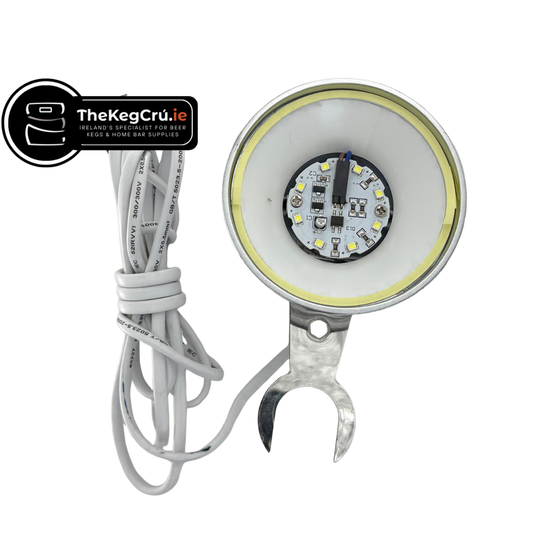 Illuminated Medallion - Short - Fish Eye Badge Holder - TheKegCru.ie
