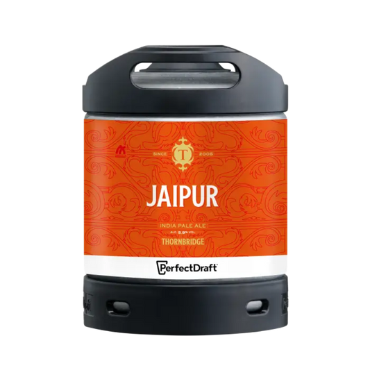 Thornbridge Jaipur IPA PerfectDraft Keg - IPA– 5.9% ABV - 6L PerfectDraft Keg - TheKegCru.ie