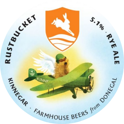 Kinnegar - Rustbucket - Rye IPA -5.1% ABV, 30L Keg (53 Pints) - Stainless Steel Keg - TheKegCru.ie