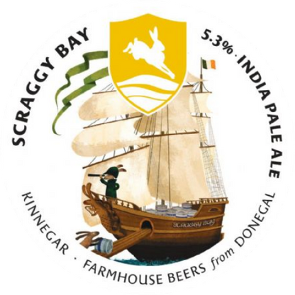 Kinnegar - Scraggy Bay - IPA -5.3% ABV, 30L Keg (53 Pints) - Stainless Steel Keg - TheKegCru.ie