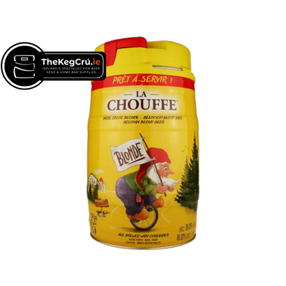 La Chouffe – Blonde – 8% ABV – Fresh 5L Keg