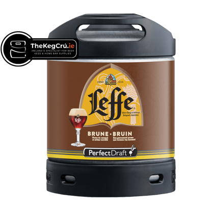PerfectDraft - Leffe Brune – Brown Ale – 6.5% ABV - 6L PerfectDraft Keg - TheKegCru.ie
