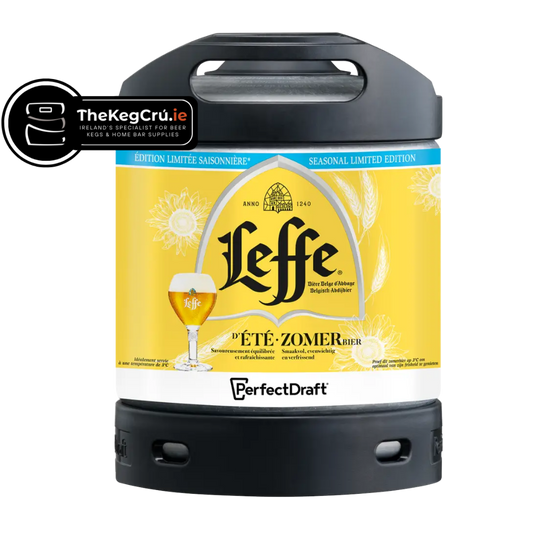 PerfectDraft - Leffe Summer – Abbey Beer – 5.2% ABV - 6L PerfectDraft Keg - TheKegCru.ie