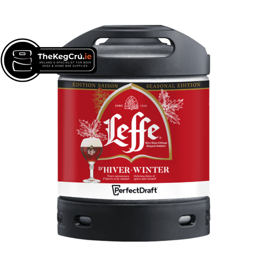 Leffe Winter PerfectDraft Keg – Winter Ale – 6.6% ABV - 6L PerfectDraft Keg - TheKegCru.ie