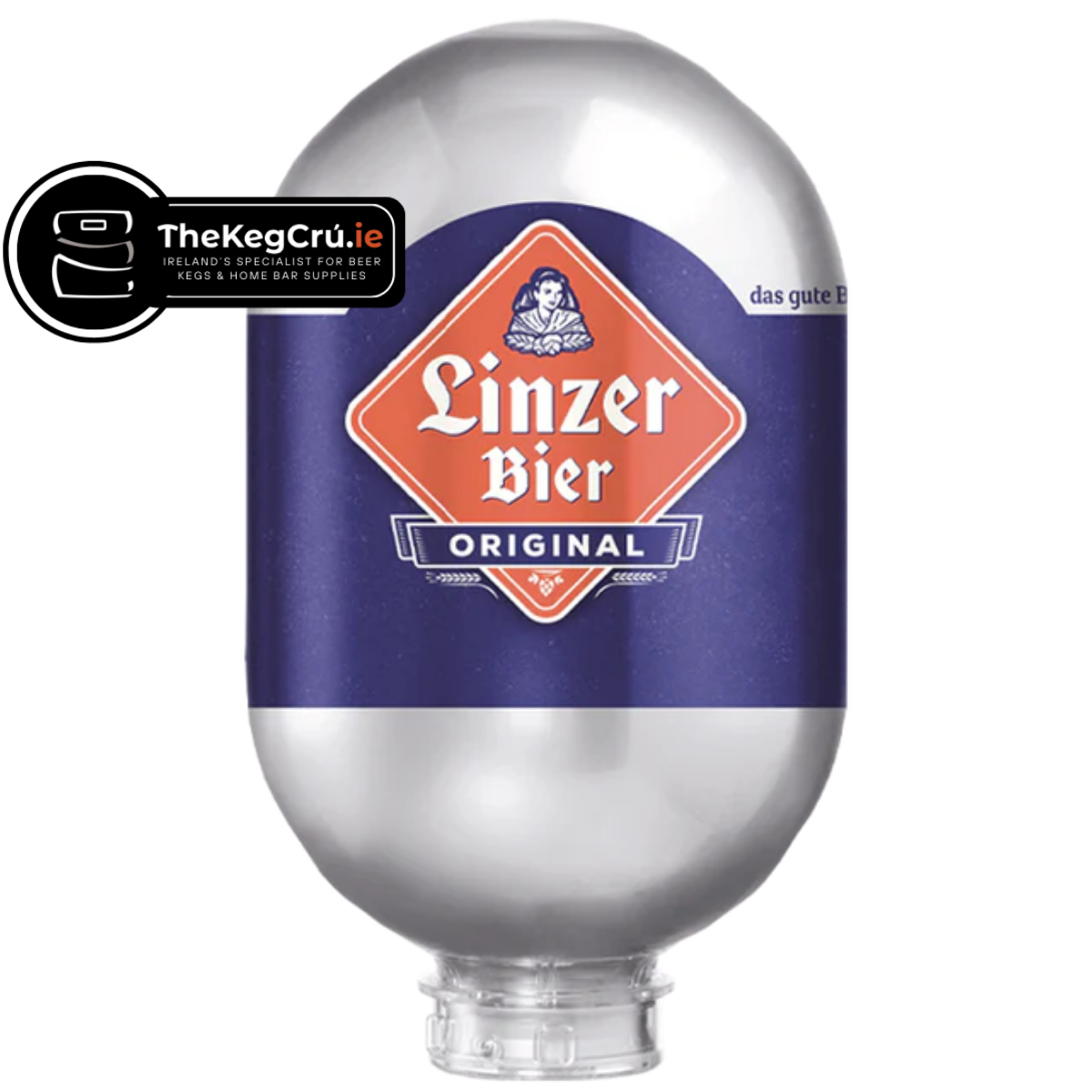 Linzer Beer - Lager - 5.2% ABV - 8L Blade Keg - TheKegCru.ie