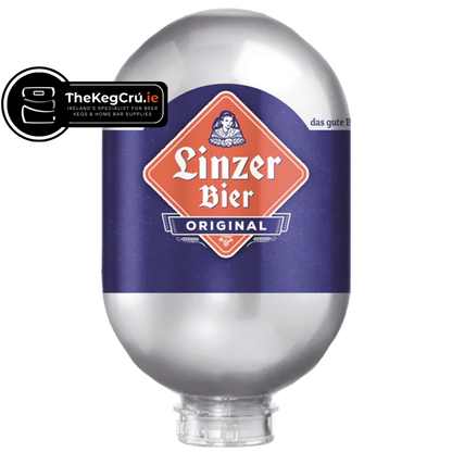 Linzer Beer - Lager - 5.2% ABV - 8L Blade Keg - TheKegCru.ie