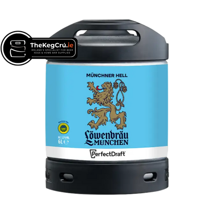 PerfectDraft - Lowenbrau Original – Lager – 5.2% ABV - 6L PerfectDraft Keg - TheKegCru.ie