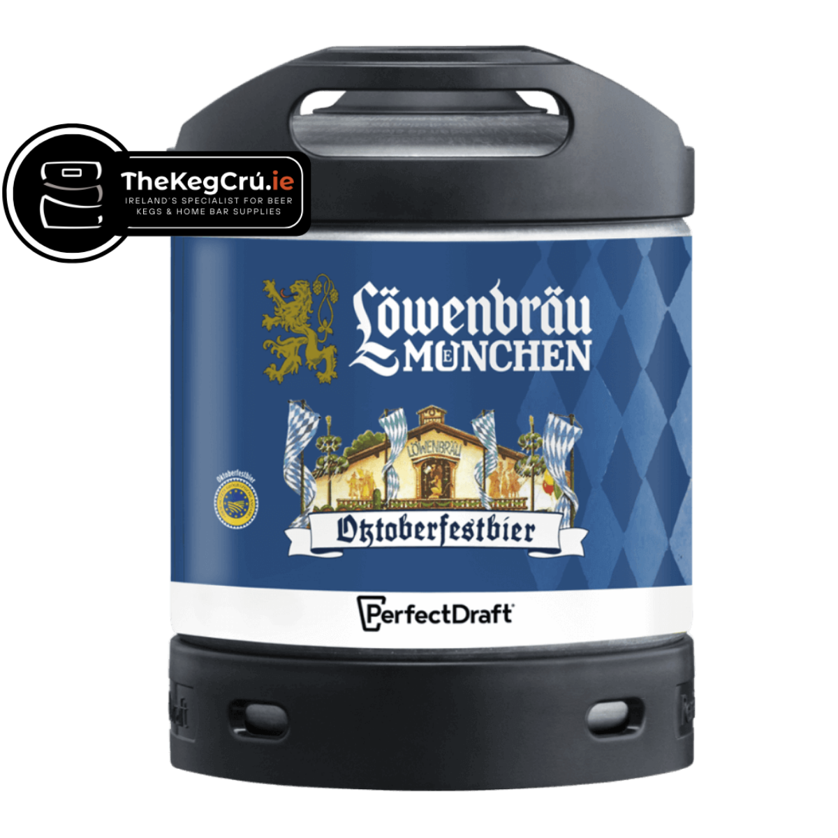 PerfectDraft - LowenBrau Oktoberfestbier - Lager - 6.1% ABV - 6L Perfect Draft Keg - TheKegCru.ie