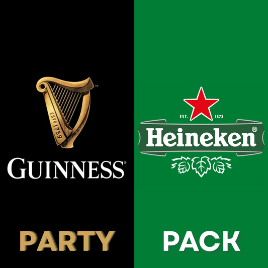 Rental - Guinness & Heineken Party Pack - Kegs & Twin Taps - TheKegCru.ie