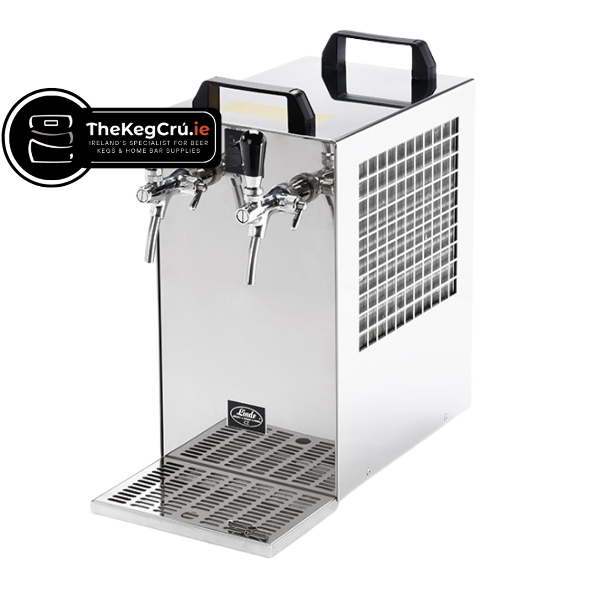 Rental – Two Tap Beer Tap With Gas – For Lager, Ale, Cider & Nitro Beers - TheKegCru.ie