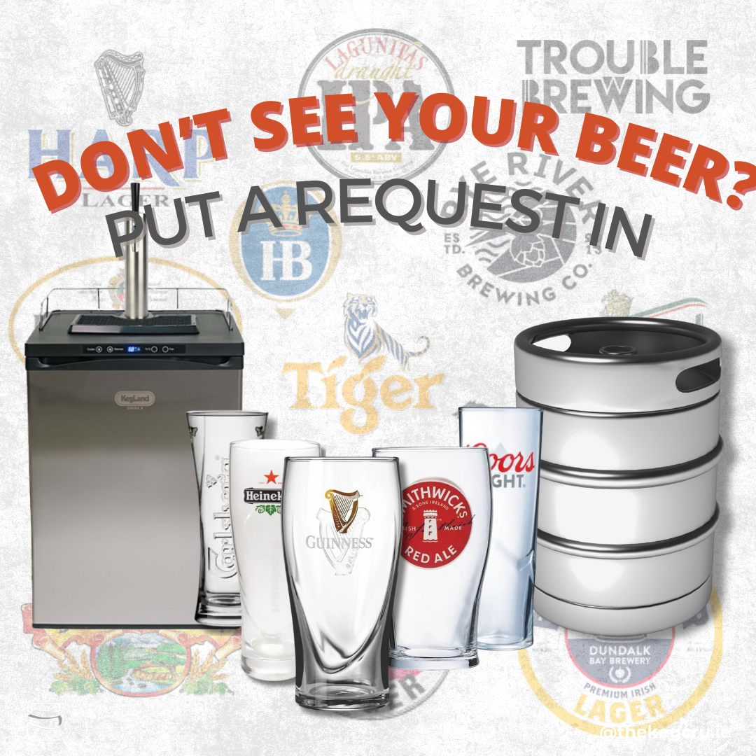 Rental - Customized Party Pack - 30/50L Keg - TheKegCru.ie