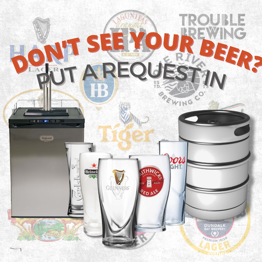 Rental - Customized Party Pack - 30/50L Keg - TheKegCru.ie