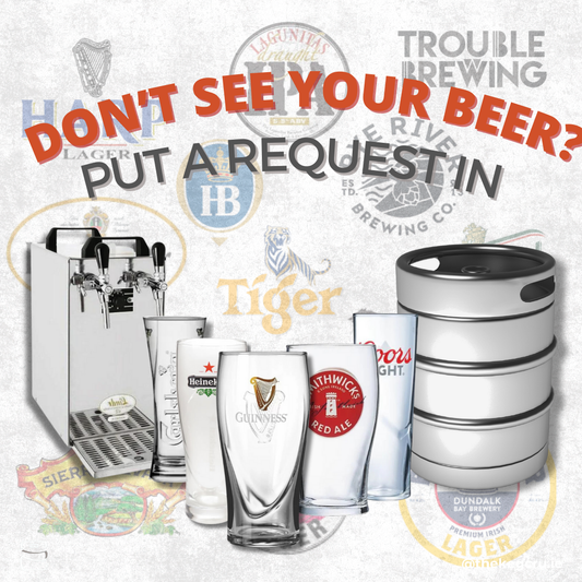 Rental - Customized Party Pack - 30/50L Keg - TheKegCru.ie