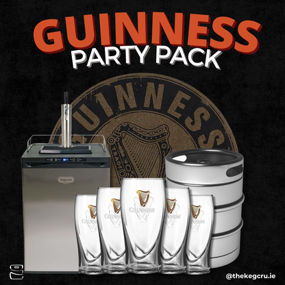 Rental - Guinness Party Pack - 50L Keg - TheKegCru.ie
