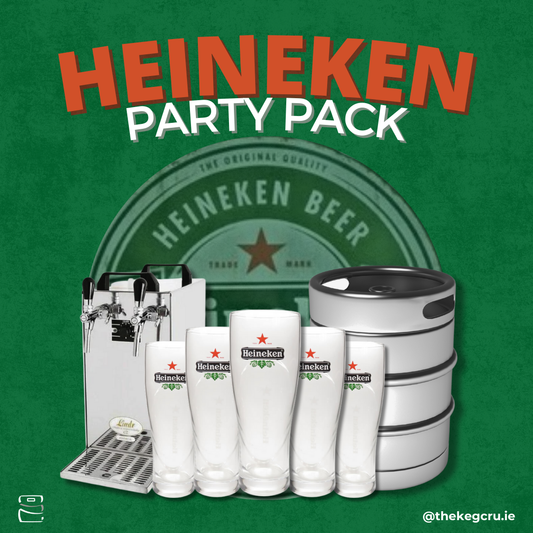 Rental - Heineken Party Pack - 50L Keg - TheKegCru.ie