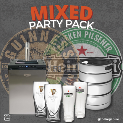 Rental - Guinness & Heineken Party Pack! - TheKegCru.ie