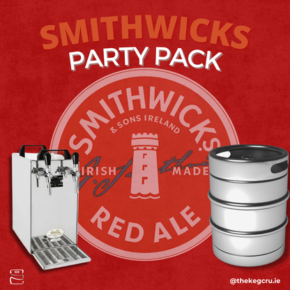 Rental - Smithwicks Party Pack - 50L Keg - TheKegCru.ie