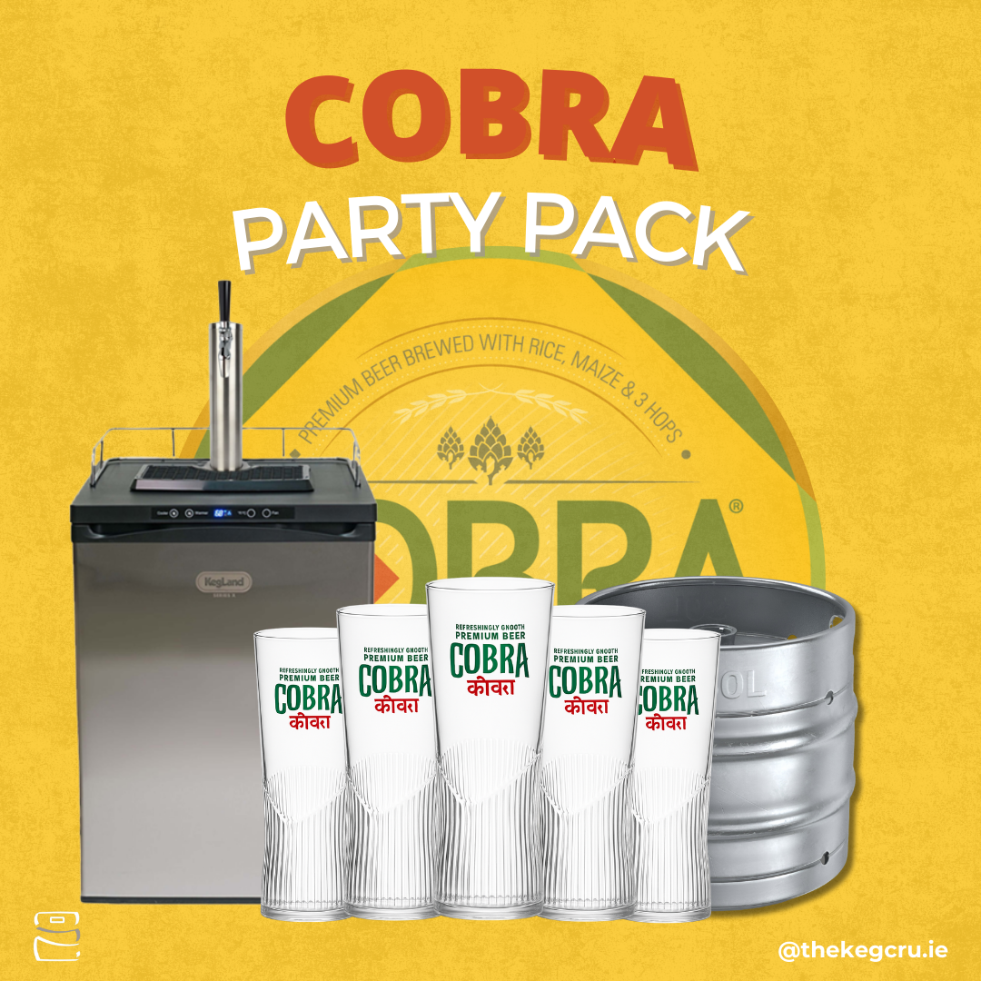 Rental - Cobra Party Pack - 30L Keg - TheKegCru.ie