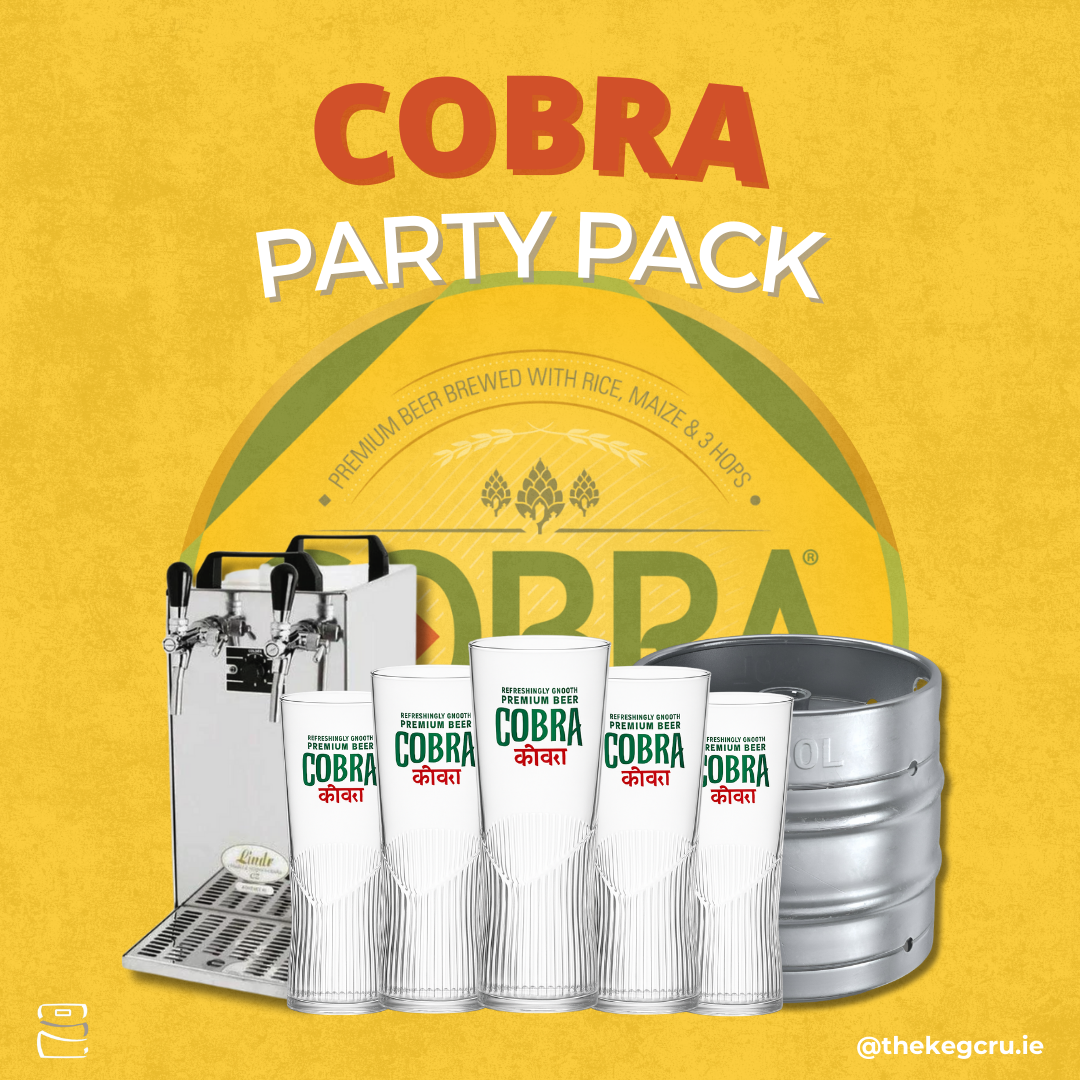 Rental - Cobra Party Pack - 30L Keg - TheKegCru.ie