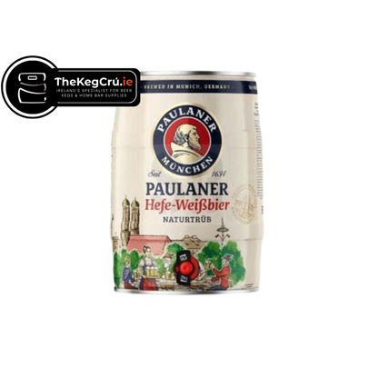 Paulaner Hefeweissbier - Hefeweizen - 5.5% ABV - 5L Keg - TheKegCru.ie