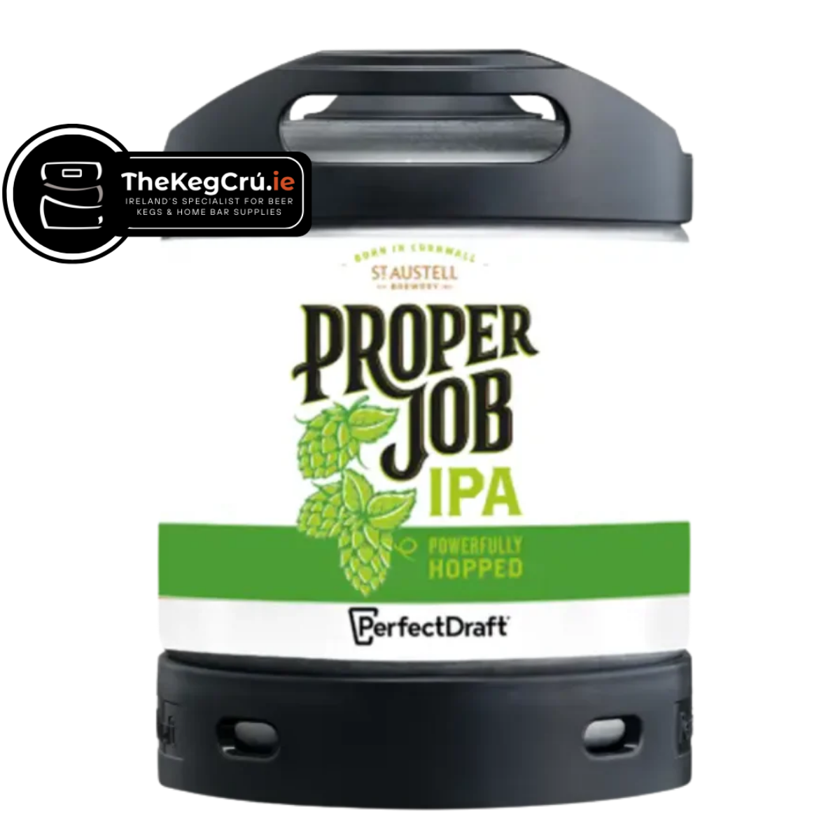 PerfectDraft Keg - St Austell Proper Job - IPA– 4.5% ABV - 6L PerfectDraft Kegj - TheKegCru.ie