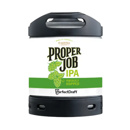 St Austell Proper Job IPA PerfectDraft Keg - IPA– 4.5% ABV - 6L PerfectDraft Keg - TheKegCru.ie
