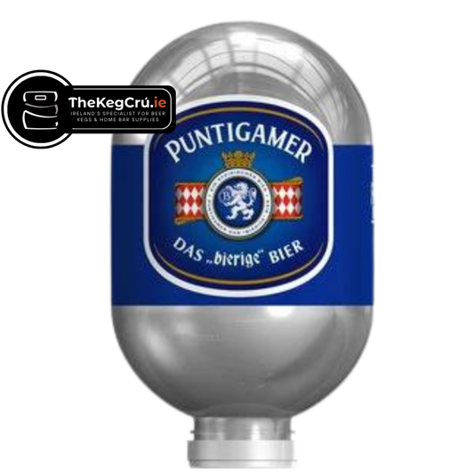 Puntigamer Blade Keg – Lager – 5.2% ABV - 8L Blade Keg - TheKegCru.ie