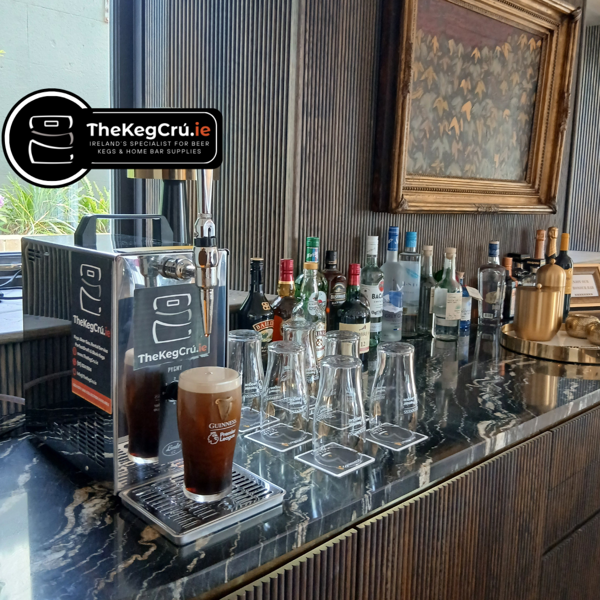 Rental – Two Tap Beer Tap With Gas – For Lager, Ale, Cider & Nitro Beers - TheKegCru.ie