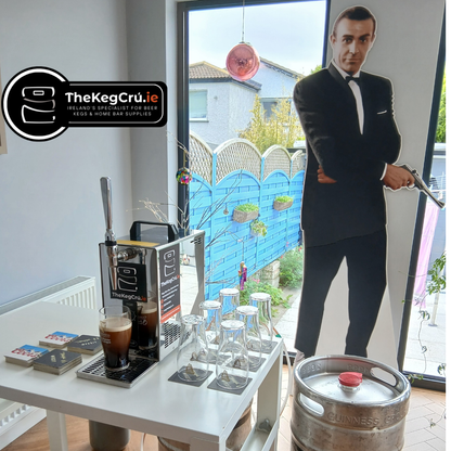 Rental – Two Tap Beer Tap Using Built In Air Compressor– For Lager, Ale, Cider & Nitro Beers - TheKegCru.ie