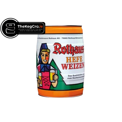 Rothaus Hefeweizen - Hefeweizen - 5.4% ABV- 5L Keg - TheKegCru.ie