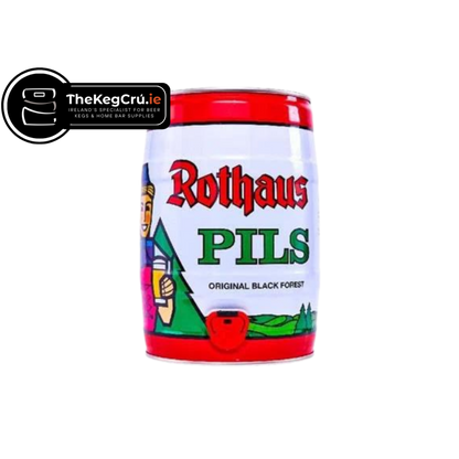Rothaus Pils - Lager - 5.1% ABV - 5L Keg - TheKegCru.ie