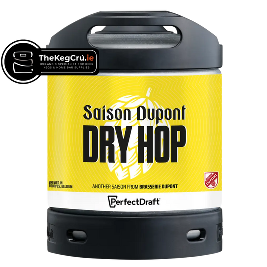 PerfectDraft - Saison Dupont Dry Hop – Saison– 6% ABV - 6L PerfectDraft Keg - TheKegCru.ie