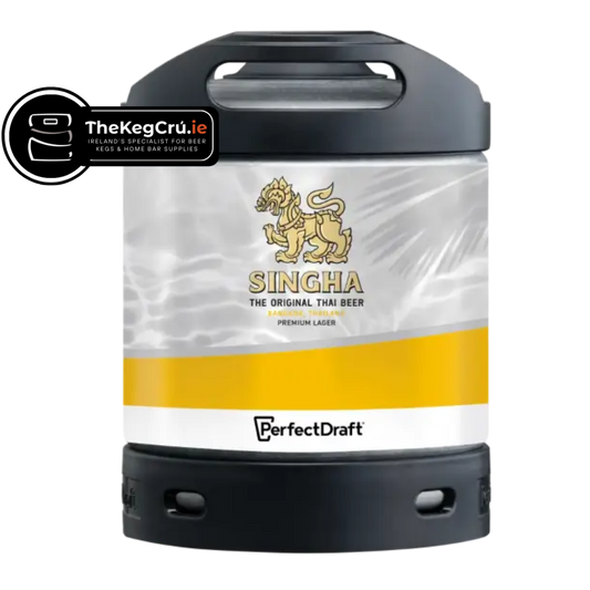 PerfectDraft - Singha – Lager – 5.0% ABV - 6L PerfectDraft Keg - TheKegCru.ie